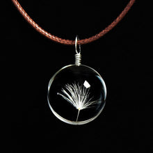 Load image into Gallery viewer, Crafts Real Dandelion Jewelry Glass Ball (20mm)